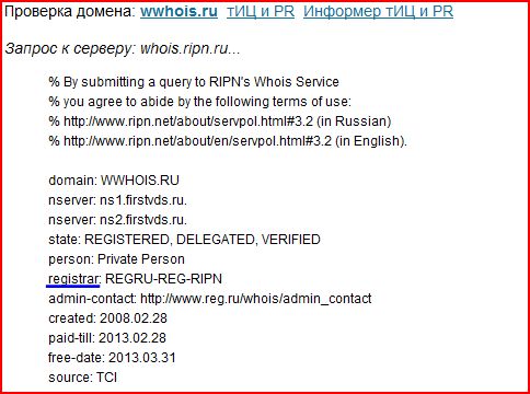 Whois - wwhois.ru
